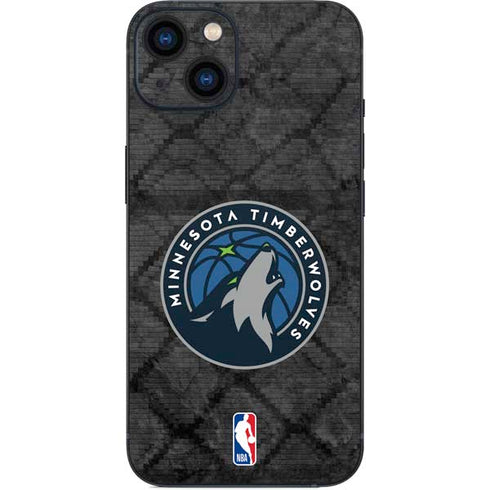 NBA Minnesota Timberwolves Dark Rust iPhone 13 Skin